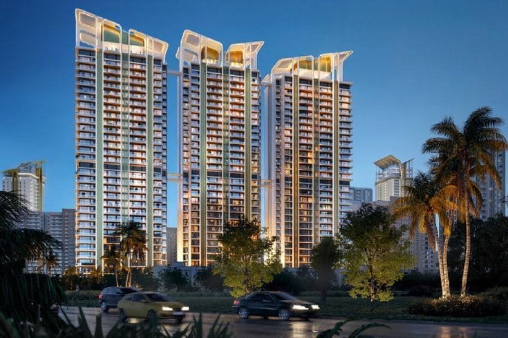 Luxurious residential skyscraper at M3M Altitude 65