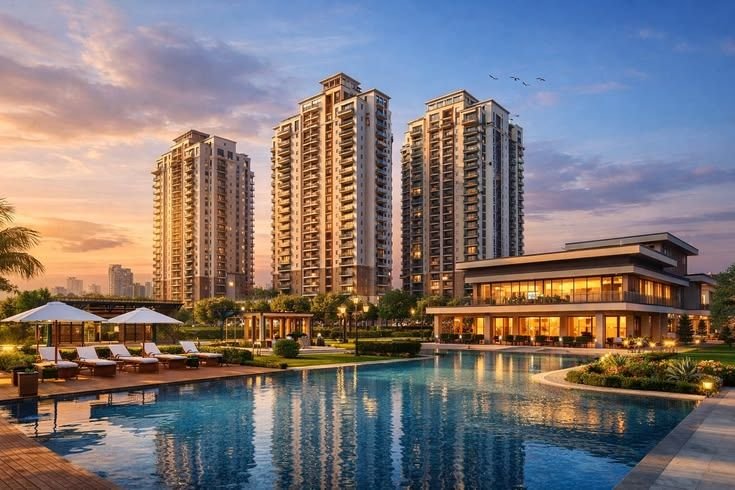 Real Estate in Gurgaon: Luxury high-rise apartments and modern infrastructure